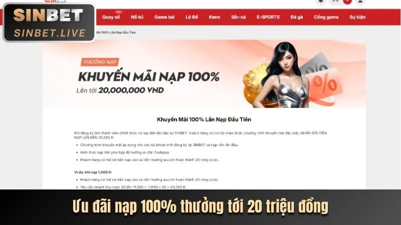 Hoàn trả cược thể thao hàng tuần